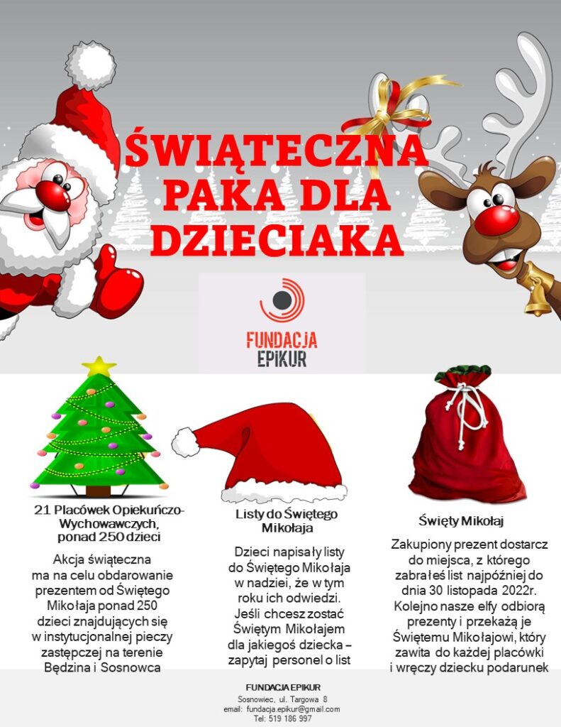 świąteczną paka dla dzieciaka